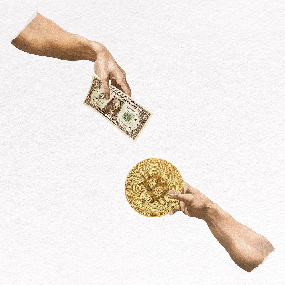 Exchanging dollar and bitcoin