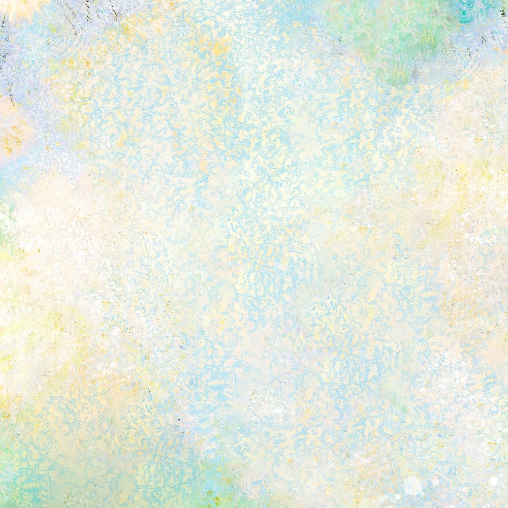 Abstract green and yellow oil paint textured background