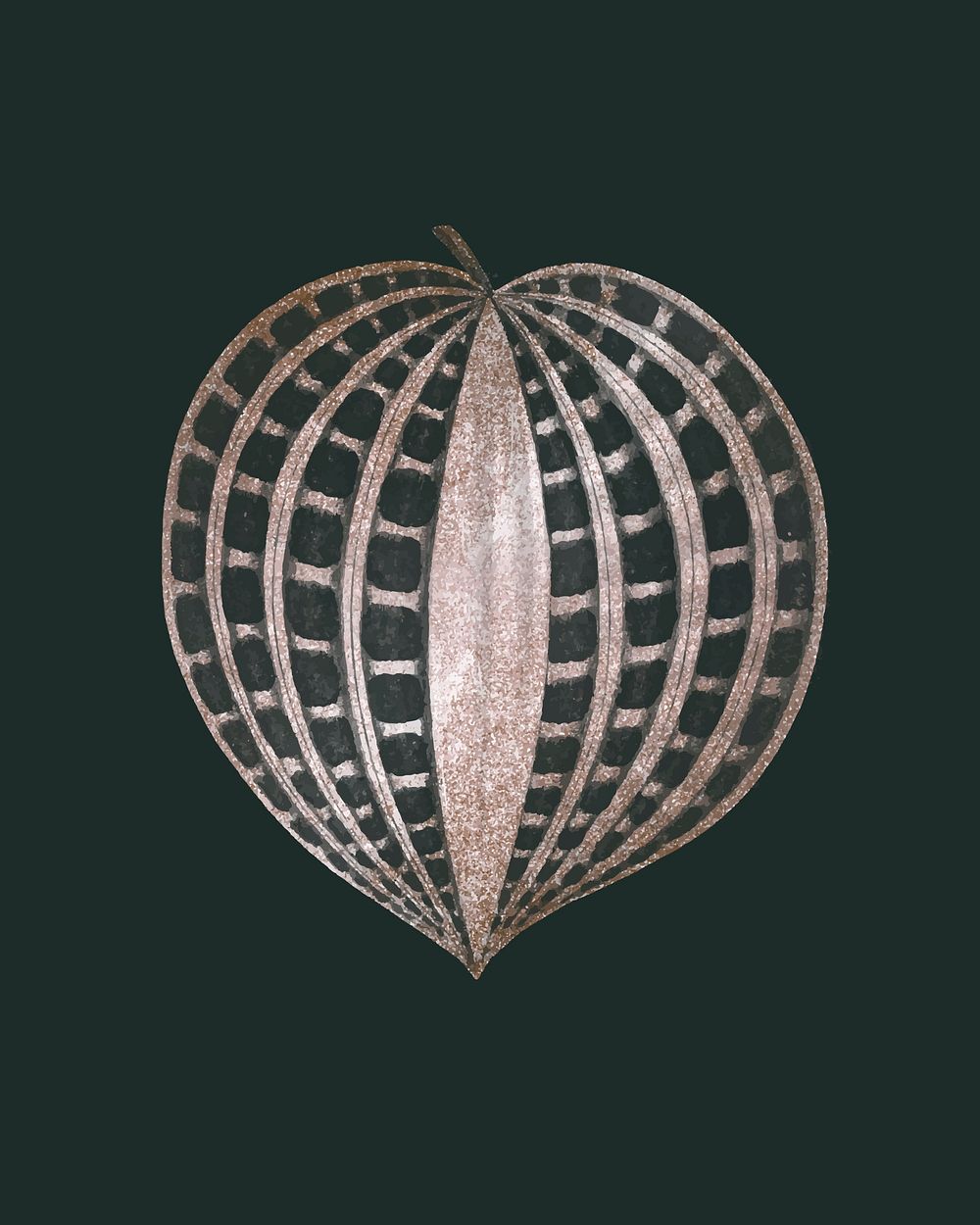 Seersucker leaf vector, remix from original artwork by Benjamin Fawcett