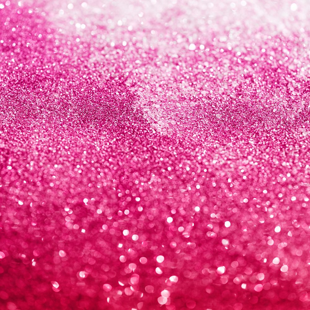 Magenta pink glitter gradient background social ads