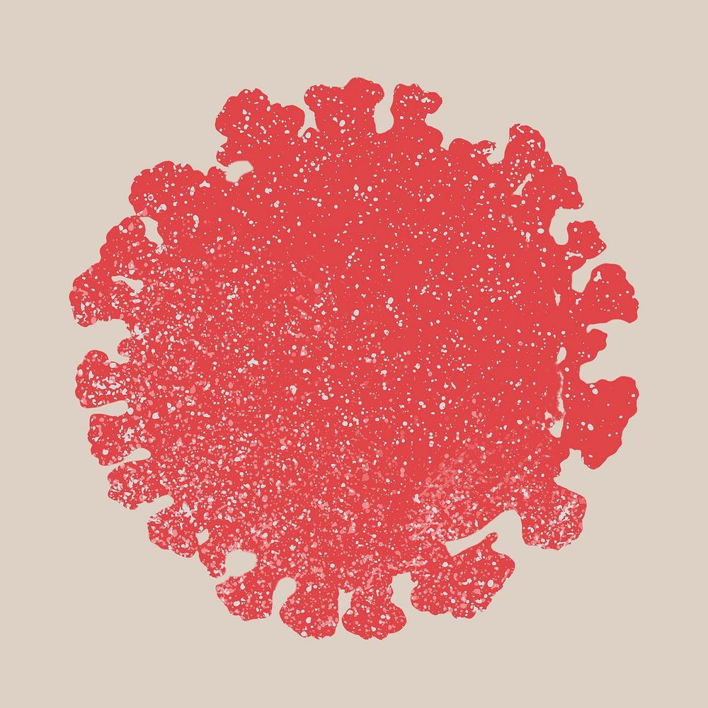 Coronavirus cell element transparent png