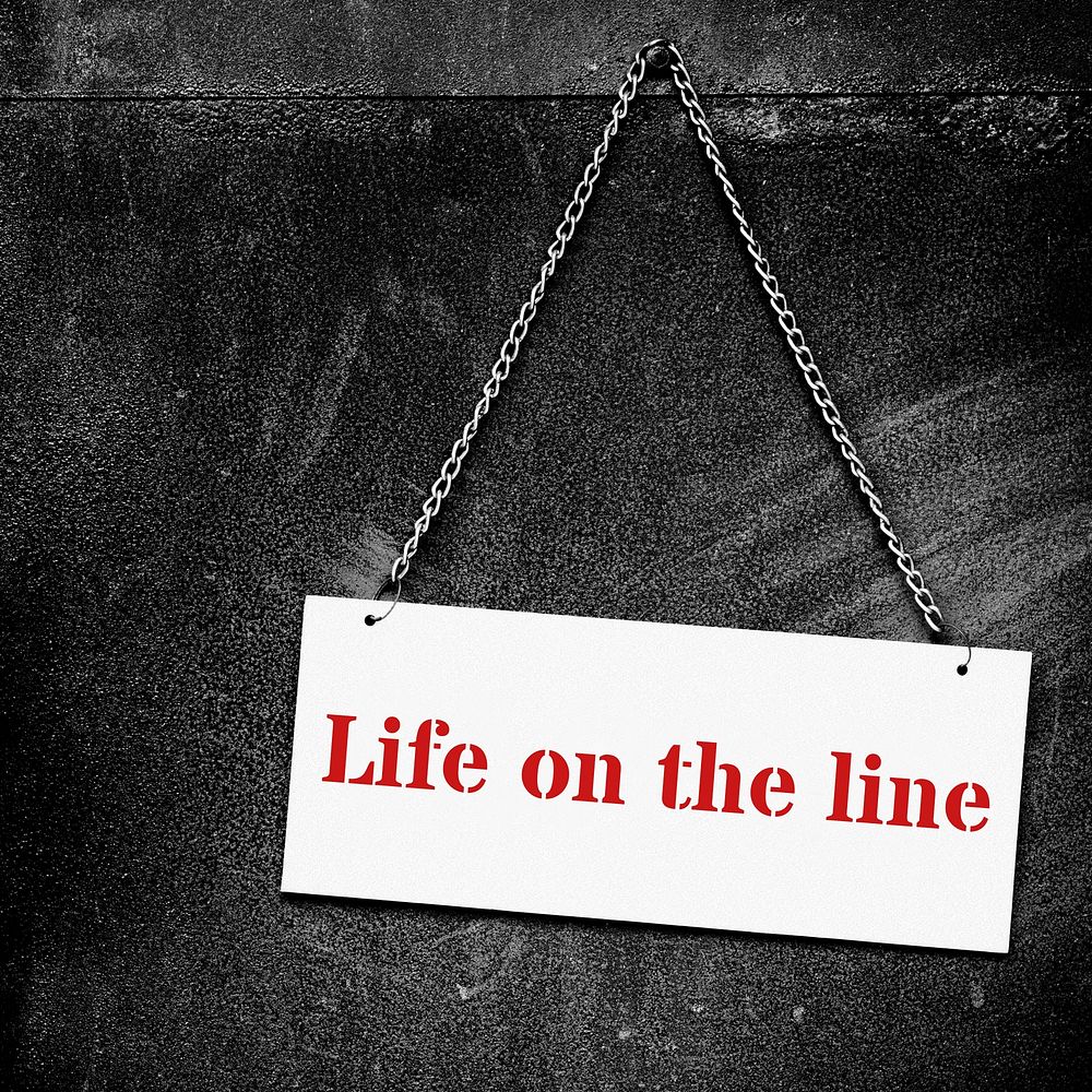 Life on the line coronavirus social banner 
