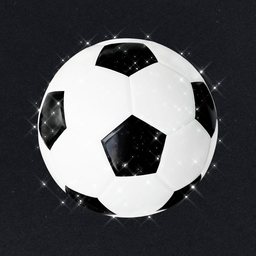 Sparkling football design element