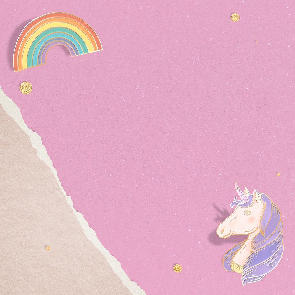 Pastel purple mane unicorn with design space