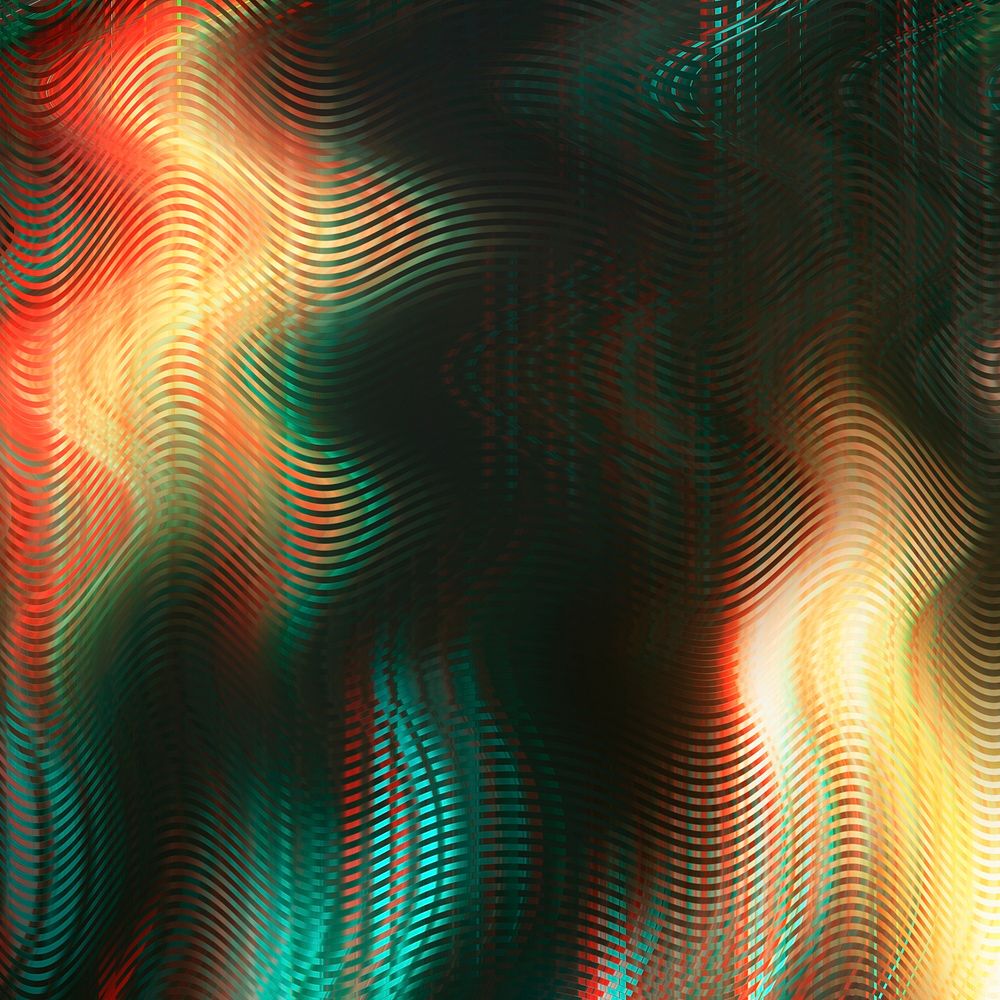 Colorful wave textured background