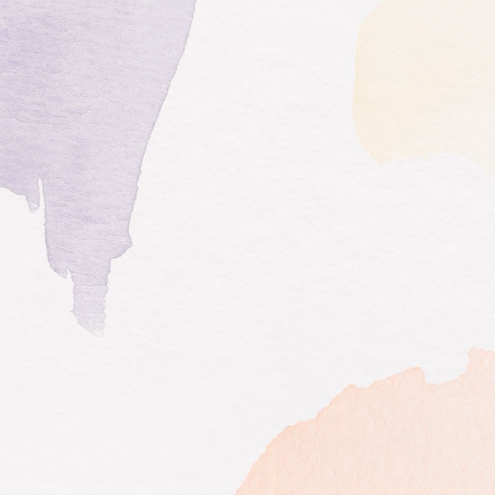 Purple and orange watercolor patterned on a gray background