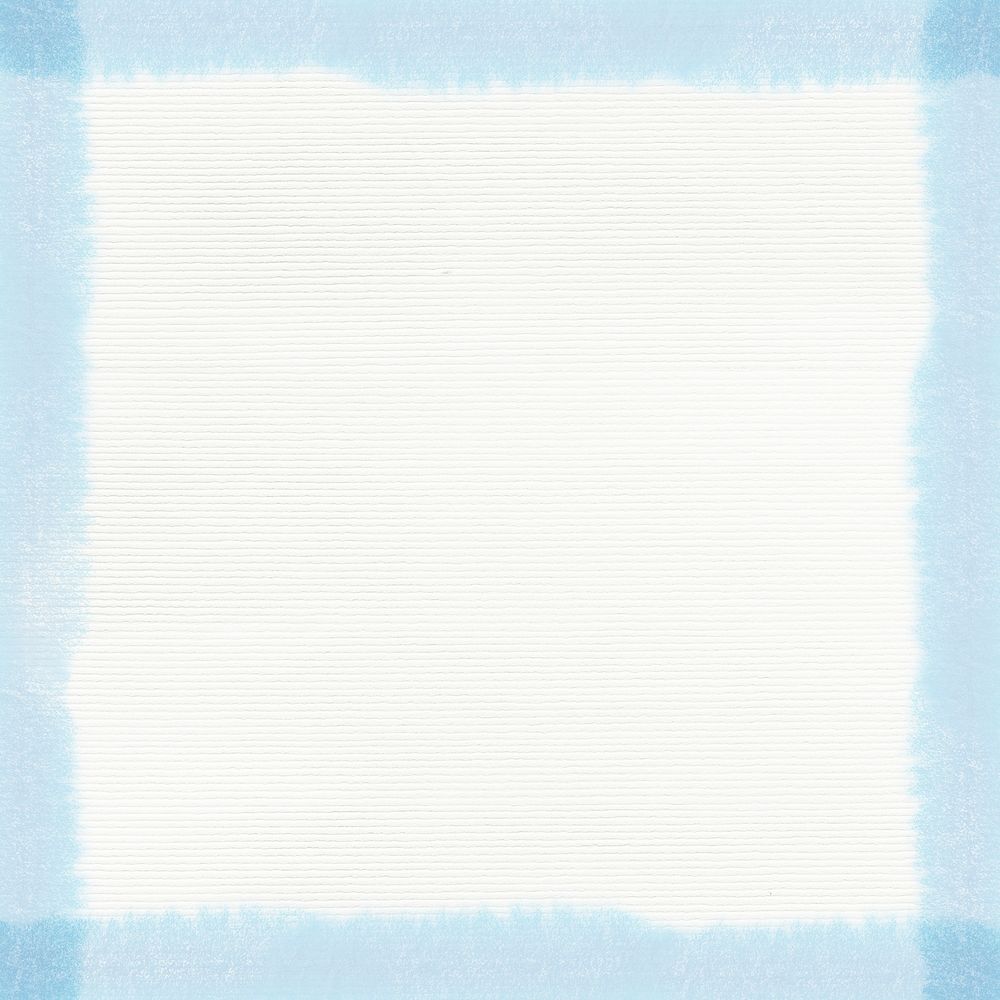 Square blue brush stroke frame background