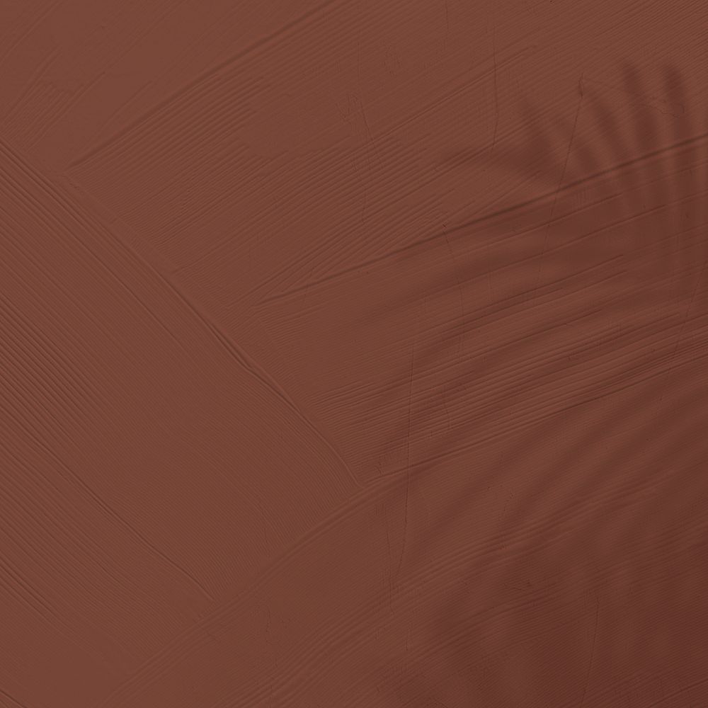 Brown textured background psd with tropical leaf shadow