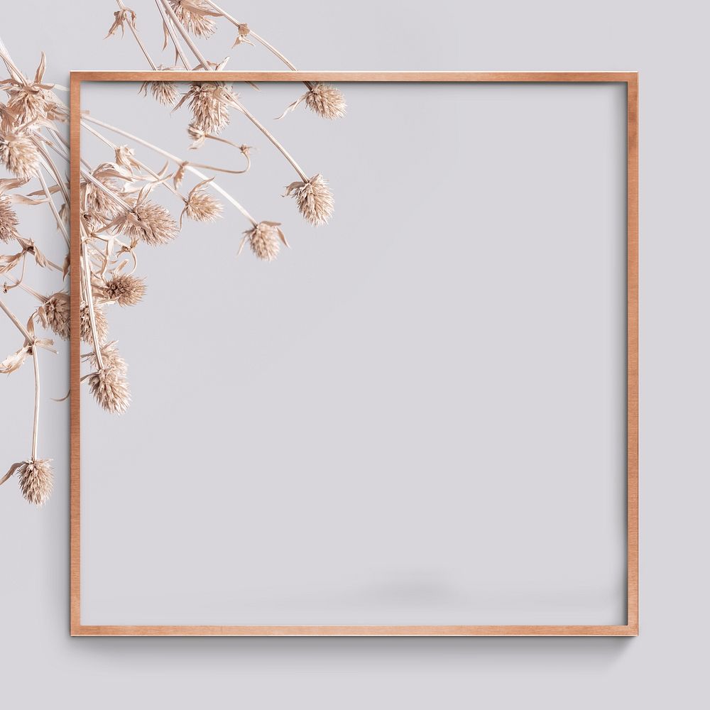 Minimal leaf frame with design space