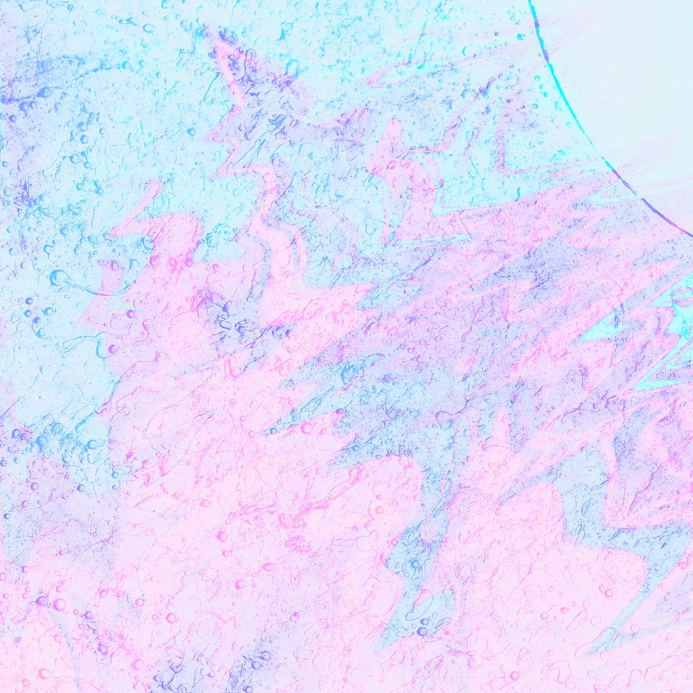 Pastel pink gradient holographic background water surface texture