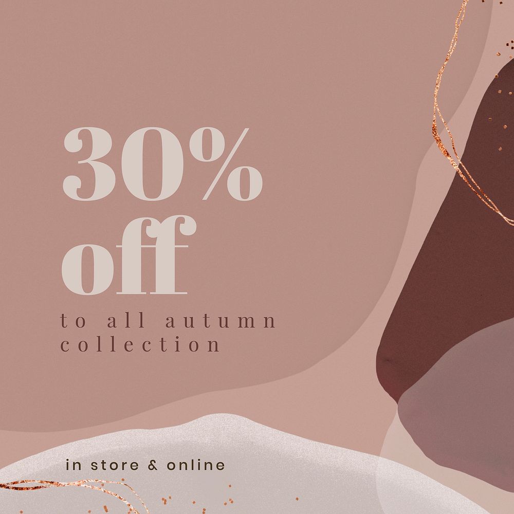 30% off template collection vector