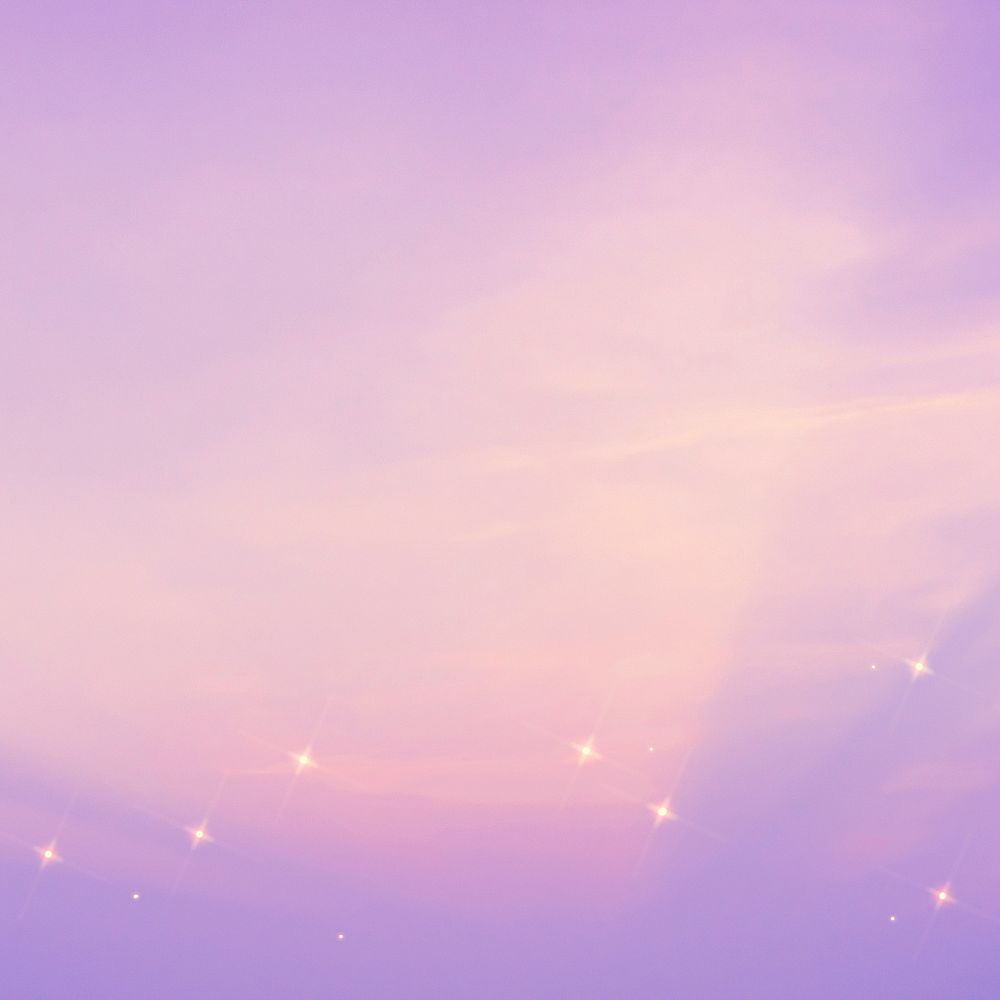 Purple starry sky pattern sparkle image background