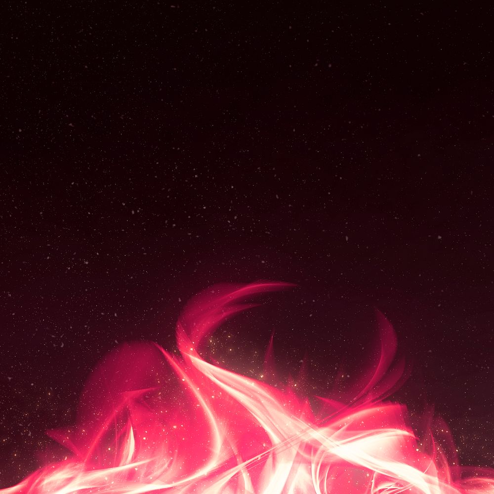 Dramatic red fire flame background