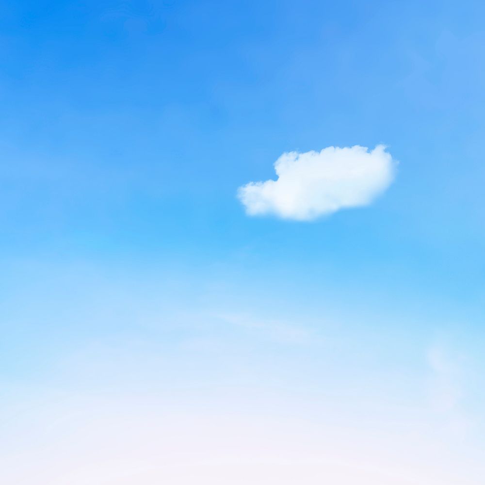 Cute background psd featuring sky and clouds