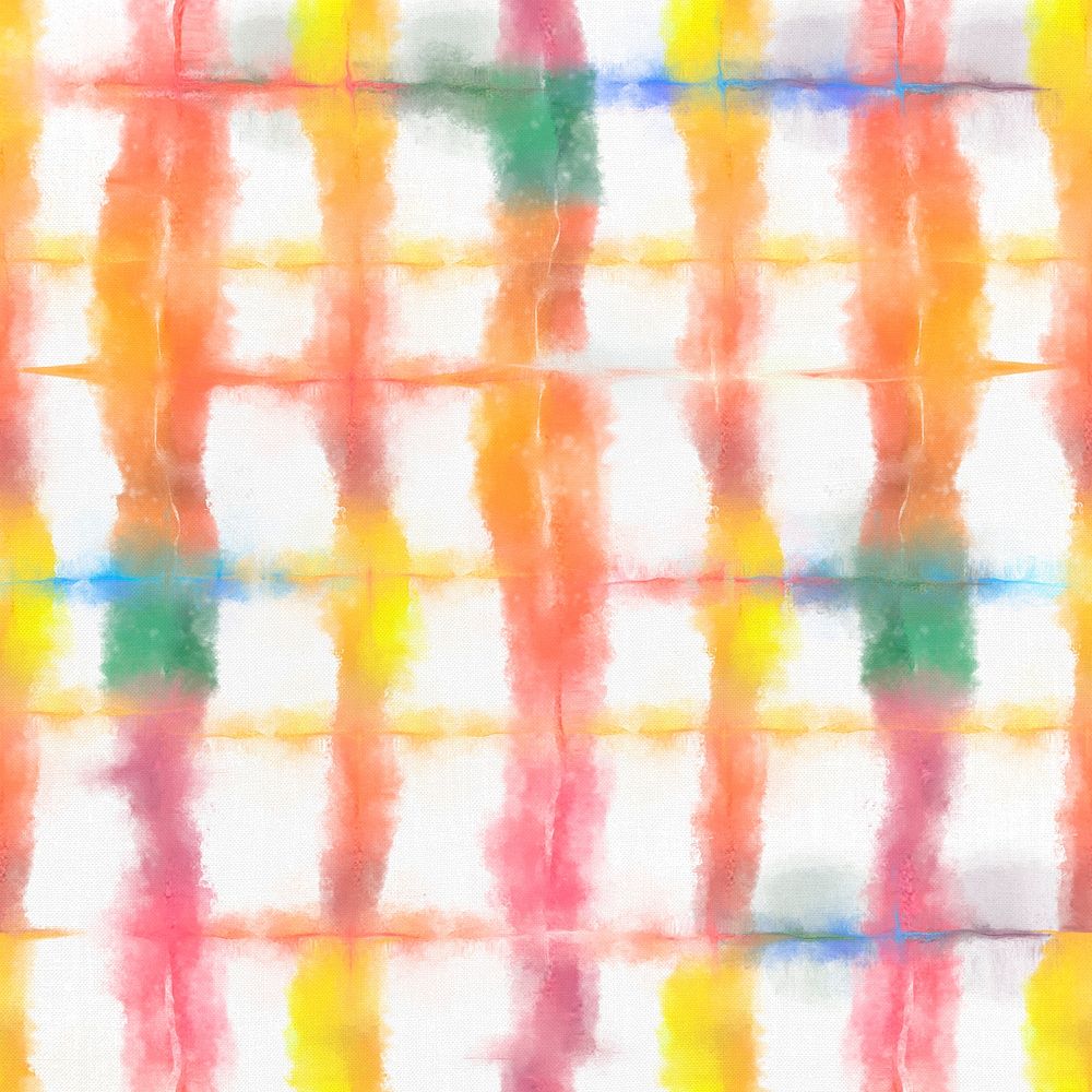 Tie dye pattern background with colorful watercolor paint