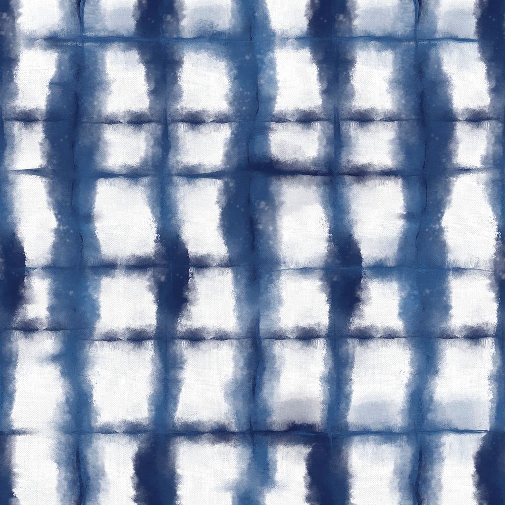 Shibori pattern background psd in indigo blue color