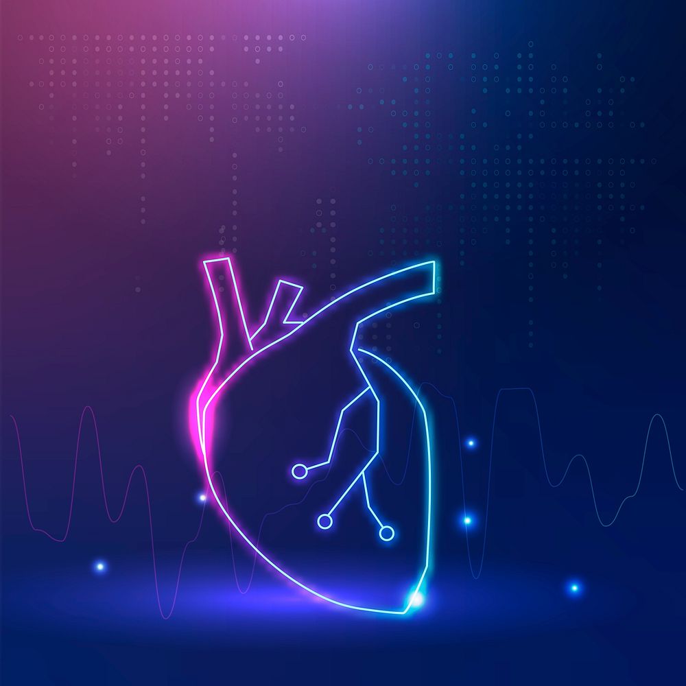 Heart banner for cardiac technology