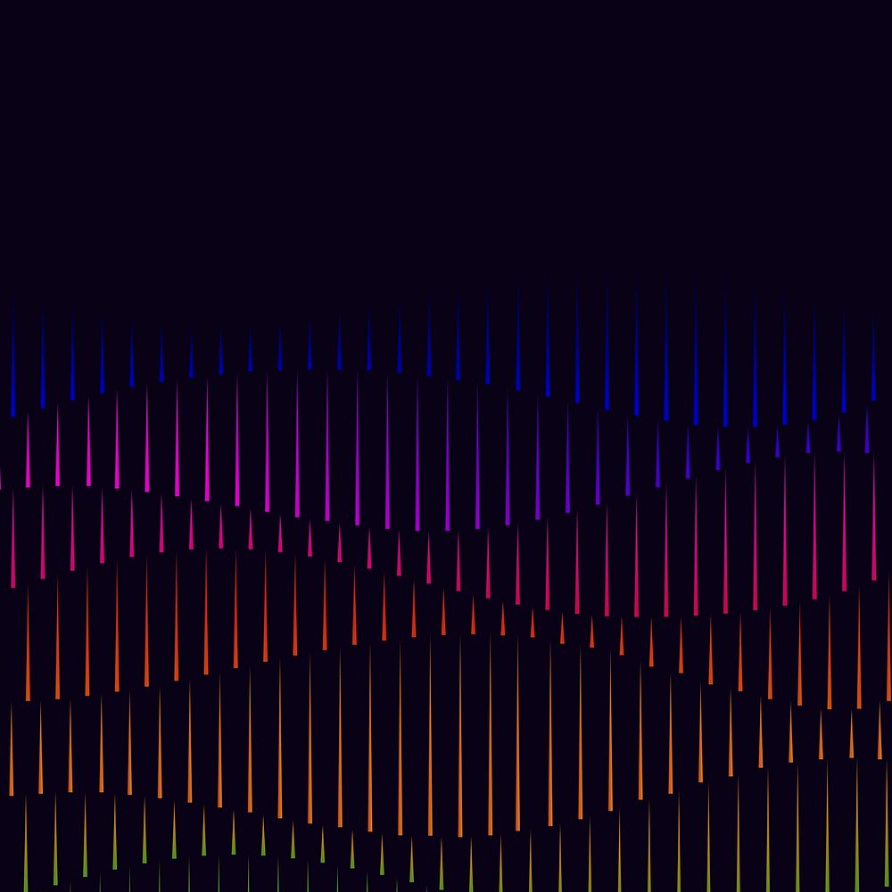 Music equalizer technology black background psd with colorful digital sound wave