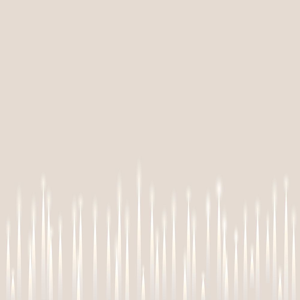 Music equalizer technology beige background psd with white digital sound wave