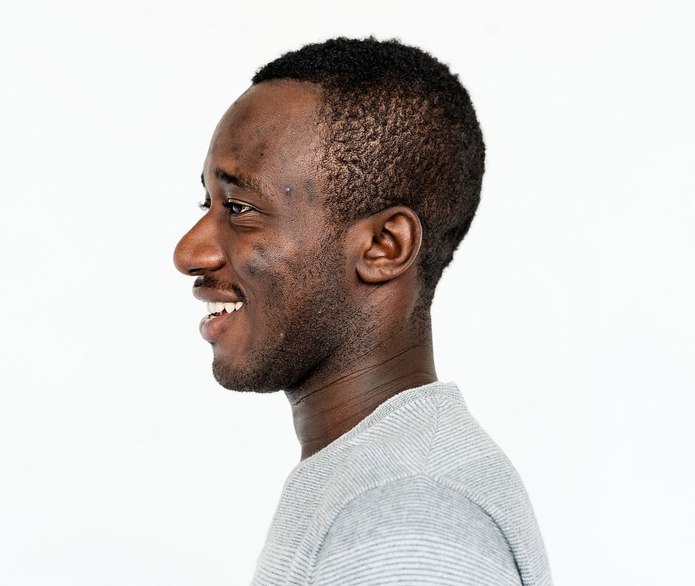 Portrait of a Ghanaian man