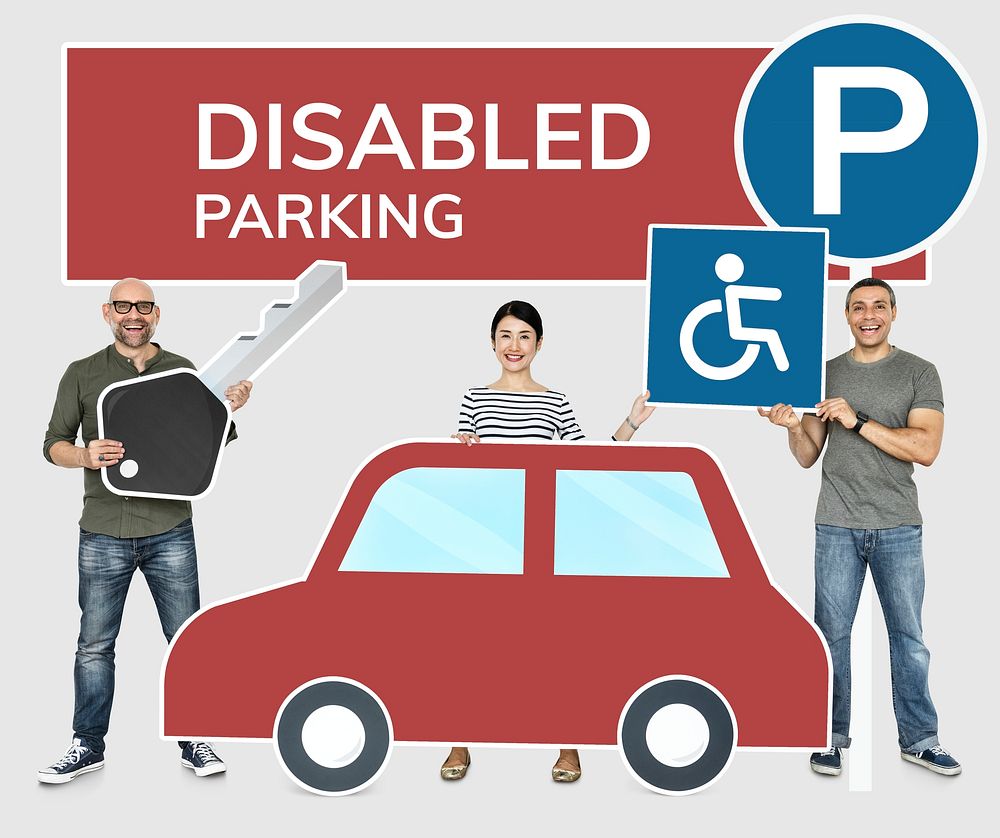 People with disabled car parking
