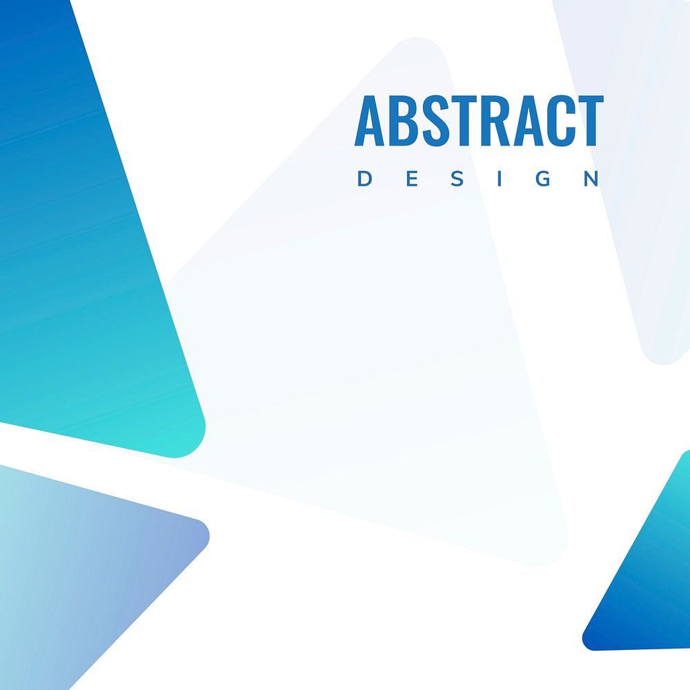 Blank abstract design banner illustration