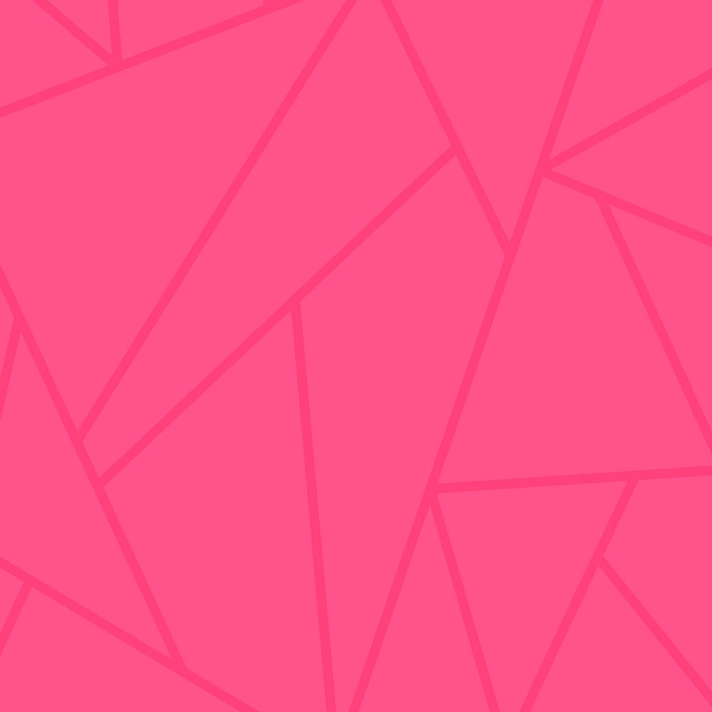 Geometric triangle pattern psd pink background
