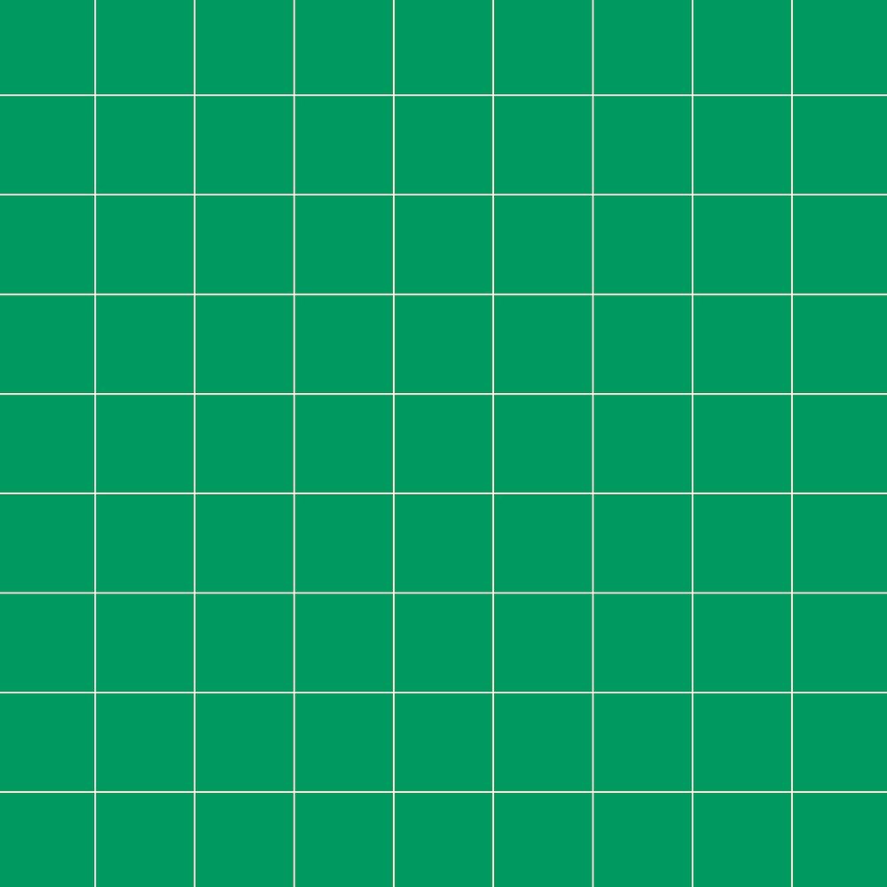 Green grid background, simple design