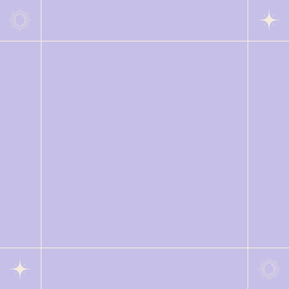 Aesthetic purple background, cute design