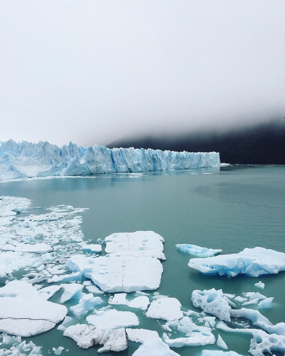 Perito Moreno Glacier. Original public domain image from Wikimedia Commons
