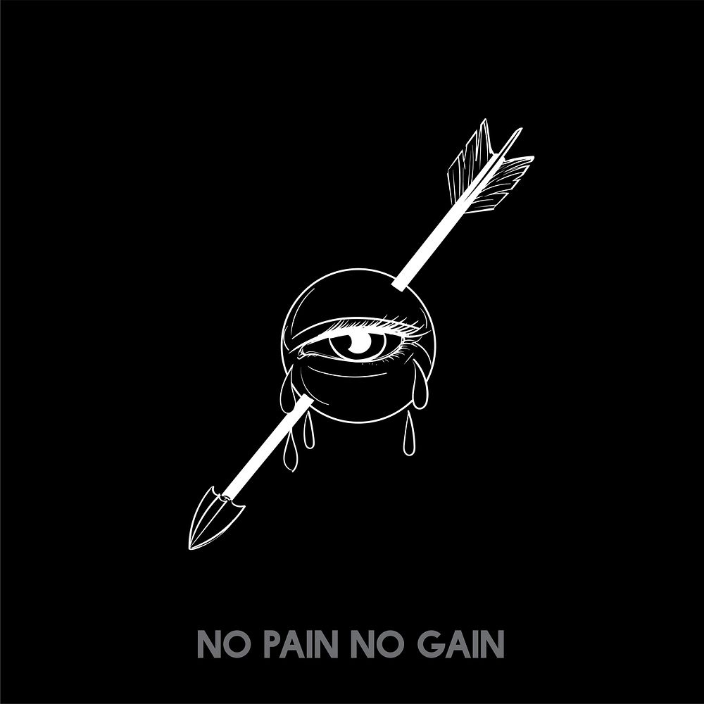 no-pain-no-gain-idiom-premium-vector-rawpixel