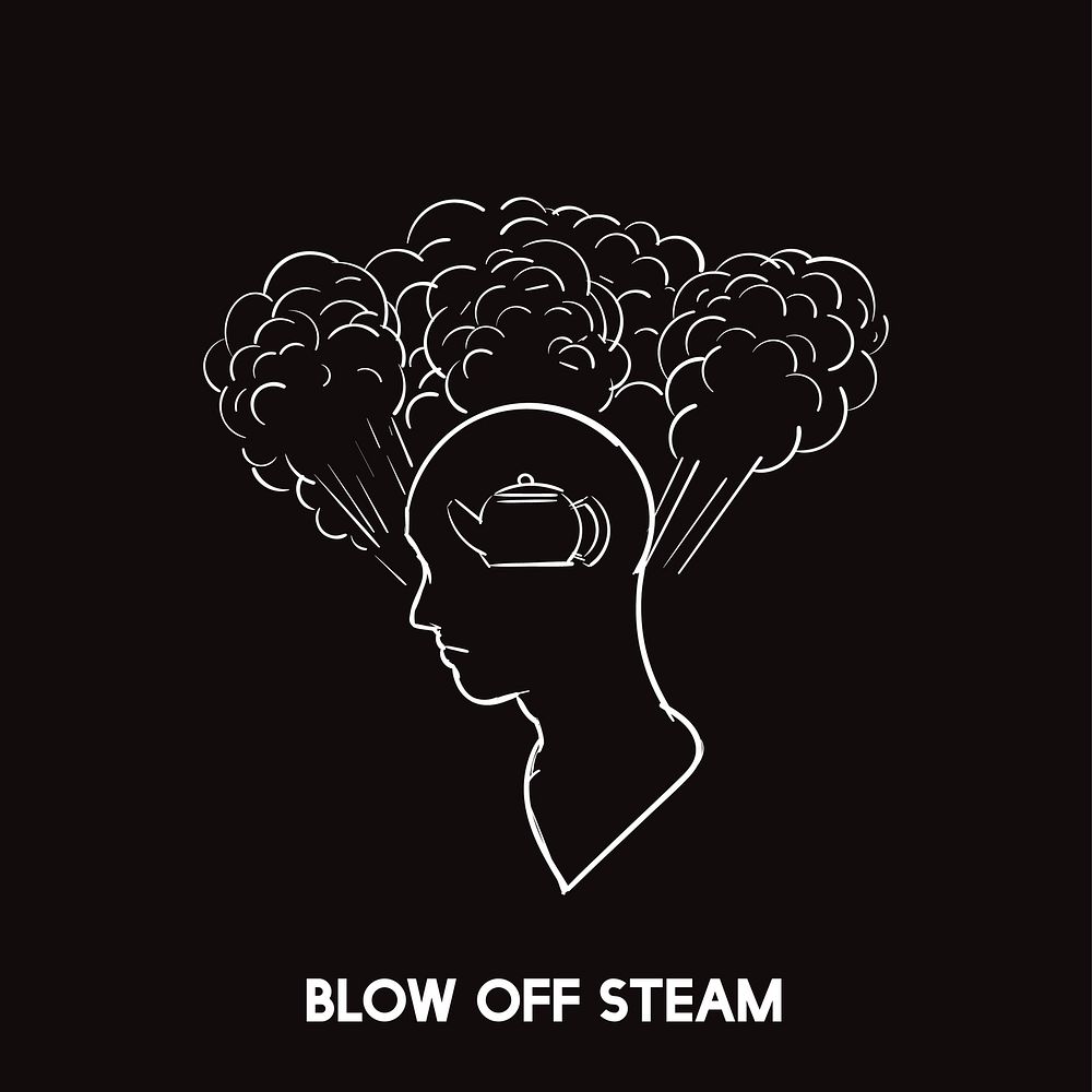 blow-off-steam-idiom-vector-premium-vector-rawpixel