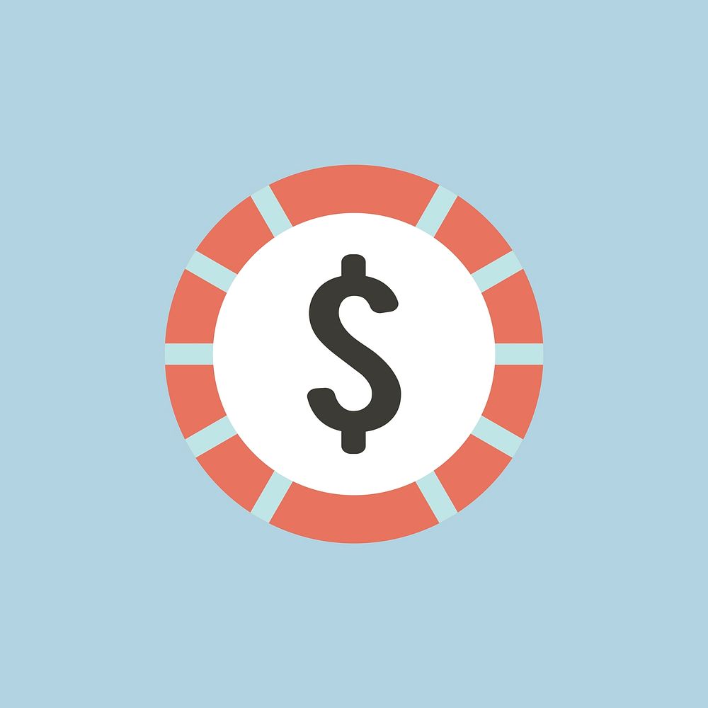 Vector of money currency icon