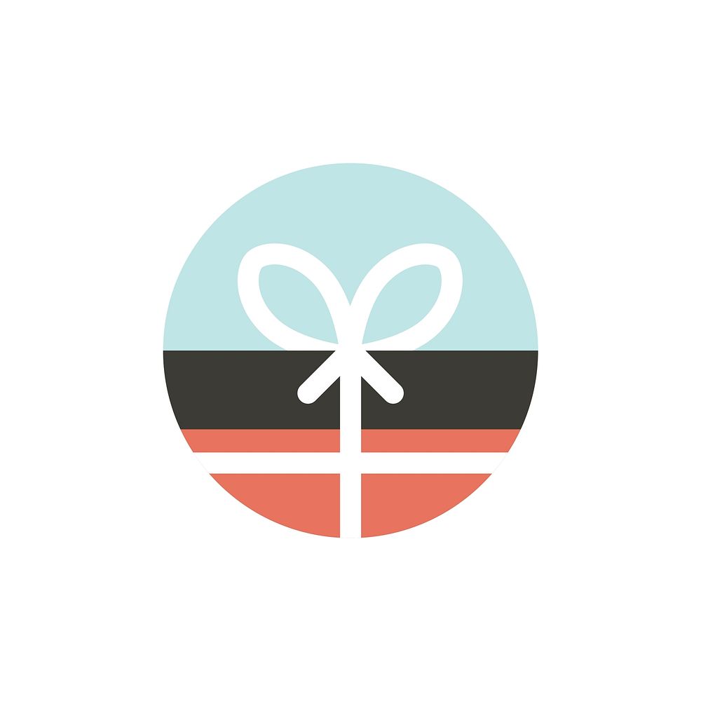 Illustration of gift box icon
