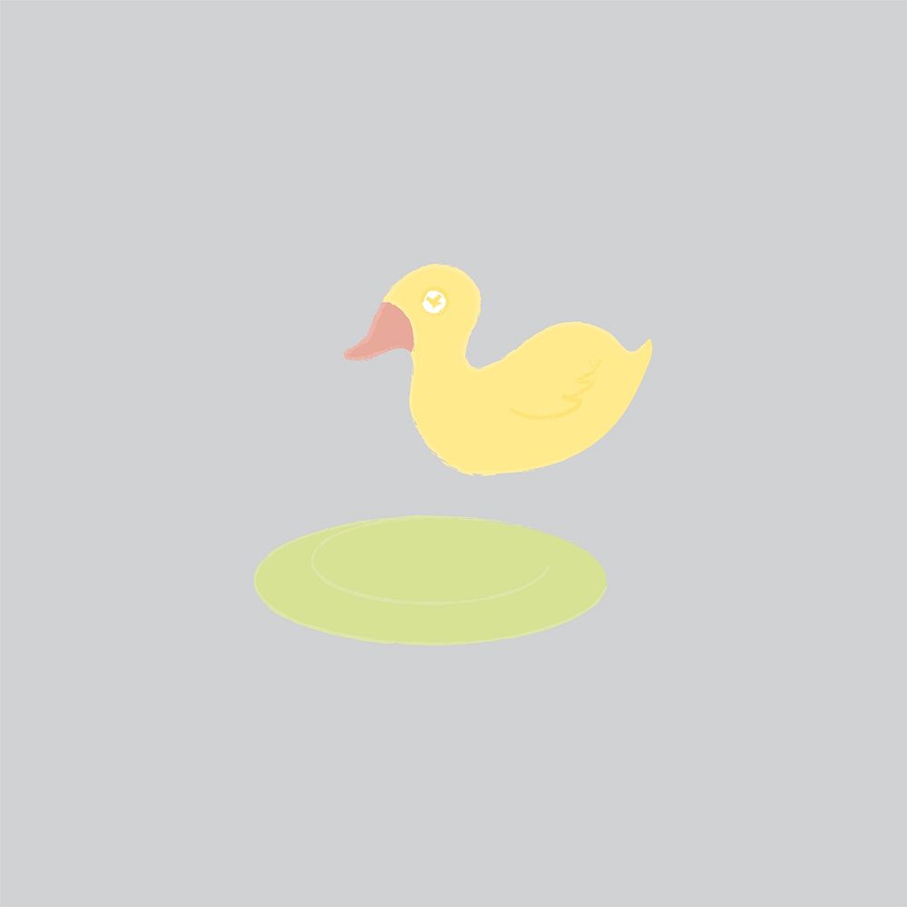 Illustration of a rubber duck