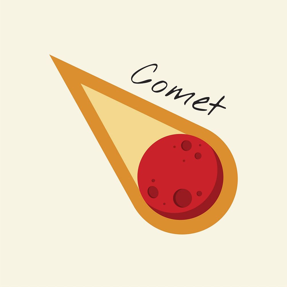 Vector of comet