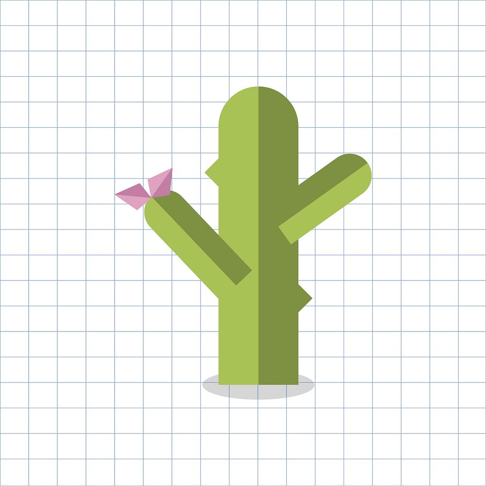 Illustration of a cactus