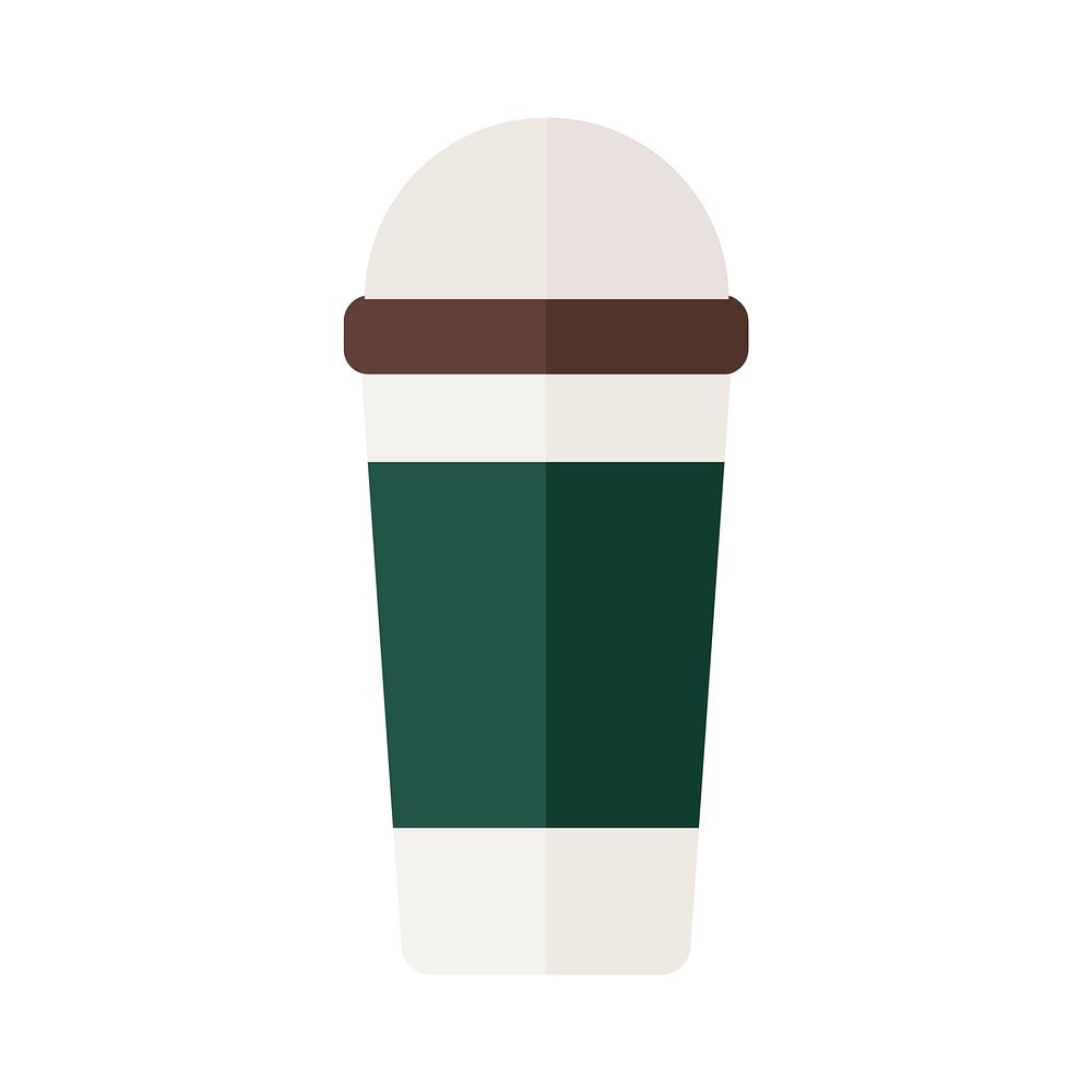 Illustration of a tall coffee cup