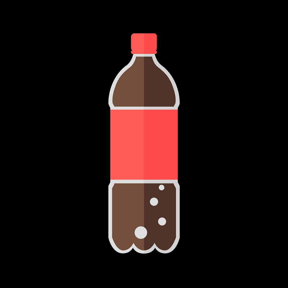 Soda bottle vector Free Vector rawpixel