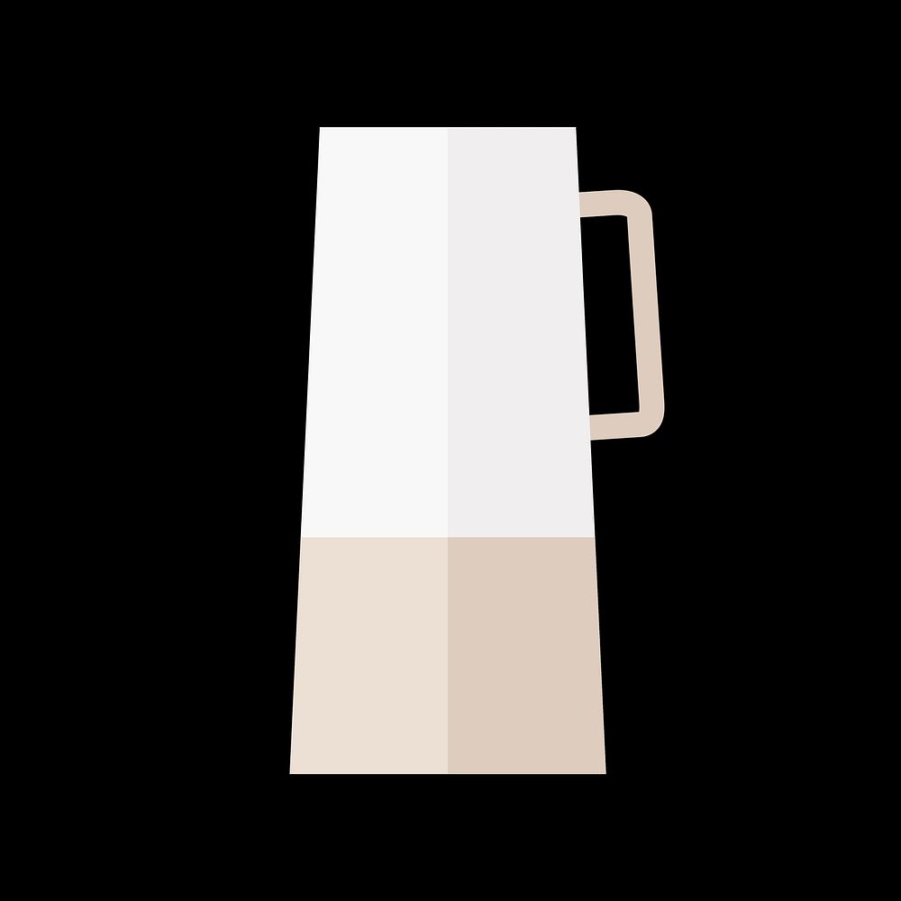 Simple illustration of a jug of drink