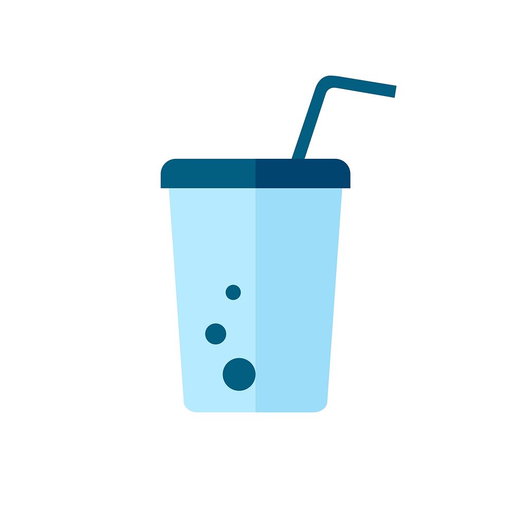 Simple illustration of a takeaway cup