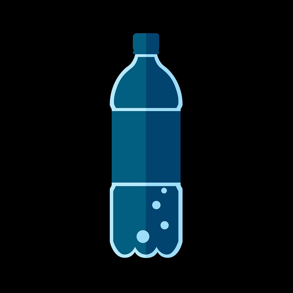 Soda bottle vector