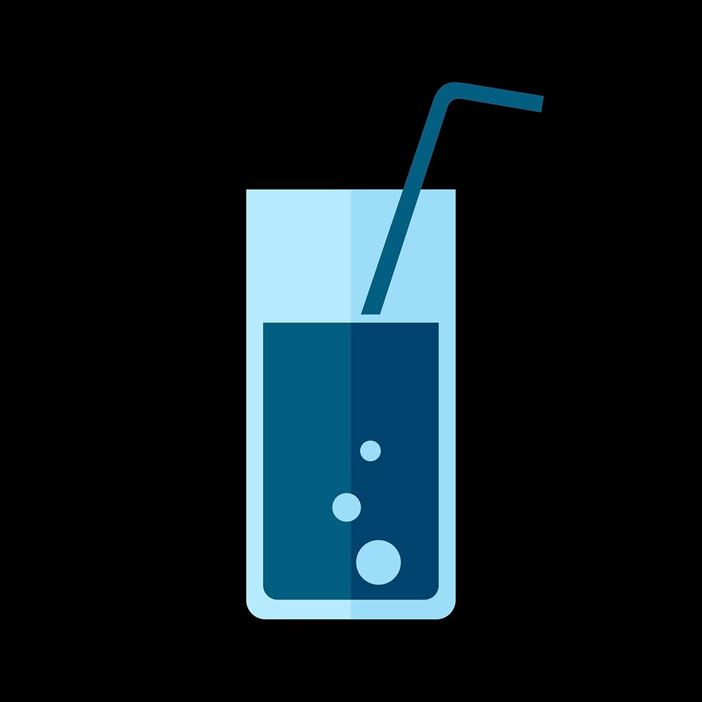 Illustration of a glass of juice