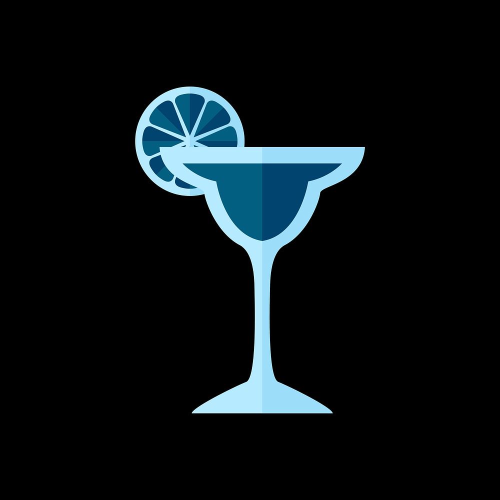 Illustration of a cocktail or mocktail