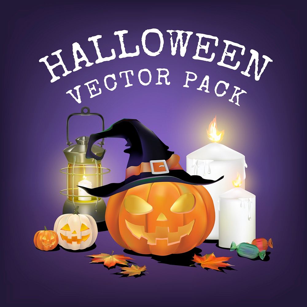 Halloween vector pack