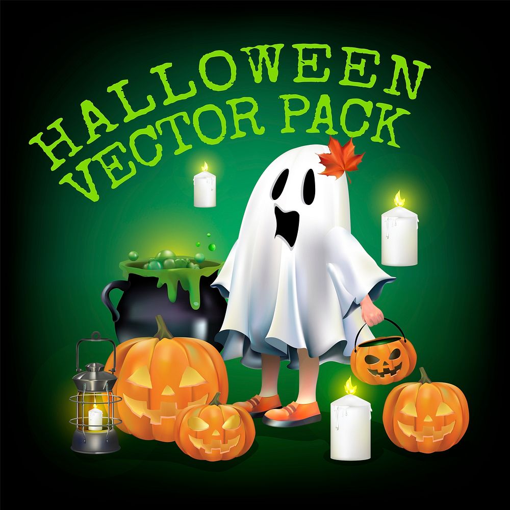 Halloween  vector set