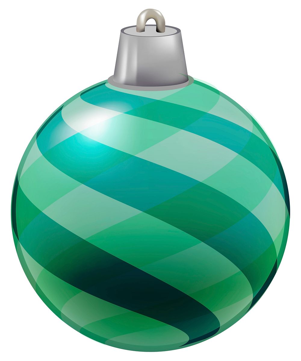 Illustration of bauble for Christmas tree decoration