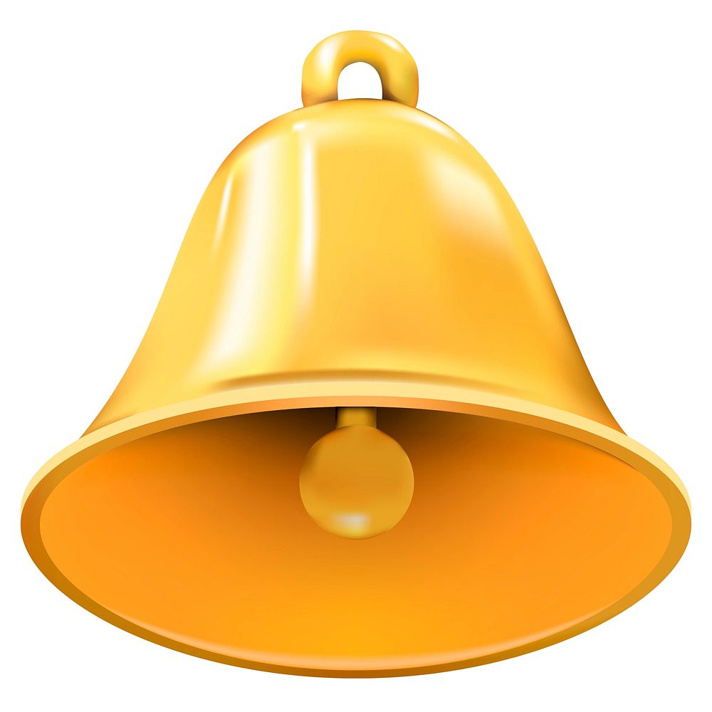 Illustration of Christmas bell