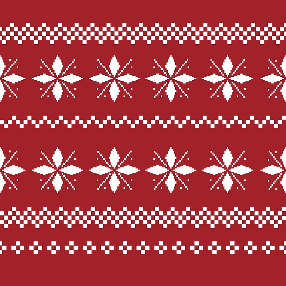 Illustration of Christmas decoration pattern
