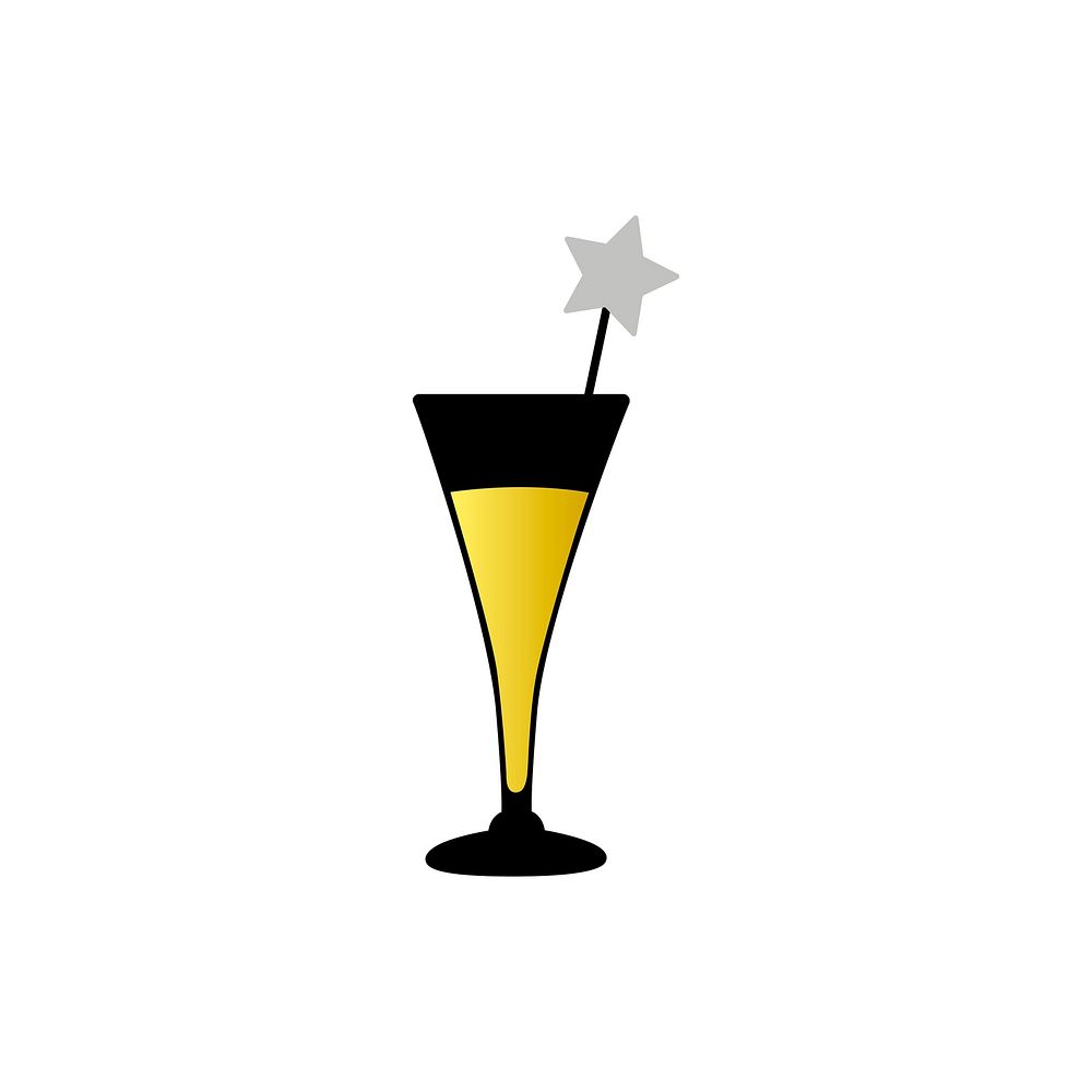 Illustration of alcohol drink icon